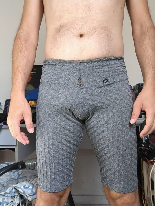 Bermuda Legging Cinza P/M Karollin