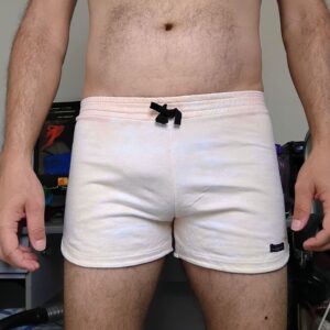 Short Esportivo Branco P/PP Fuzarka