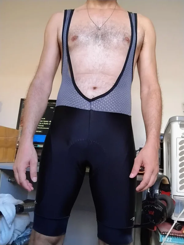 Bretelle de Ciclismo Preto e Verde P/M