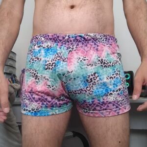 Short Colorido Estampado M