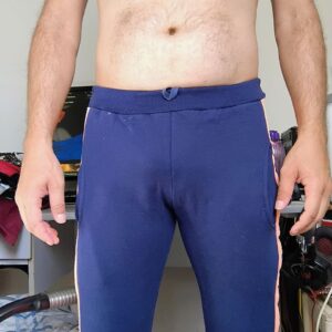 Calça Abrigo Azul P Buzzo