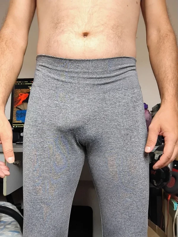 Calça Legging Cinza P/M