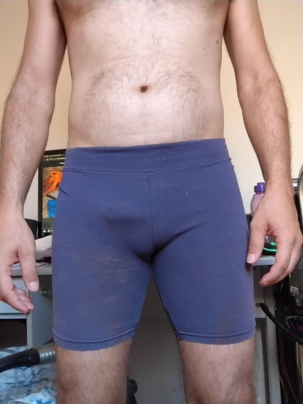 Bermuda Legging Azul P/PP
