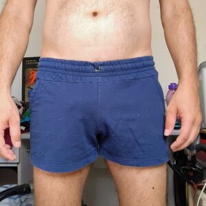 Short Azul P Sol & Siglas