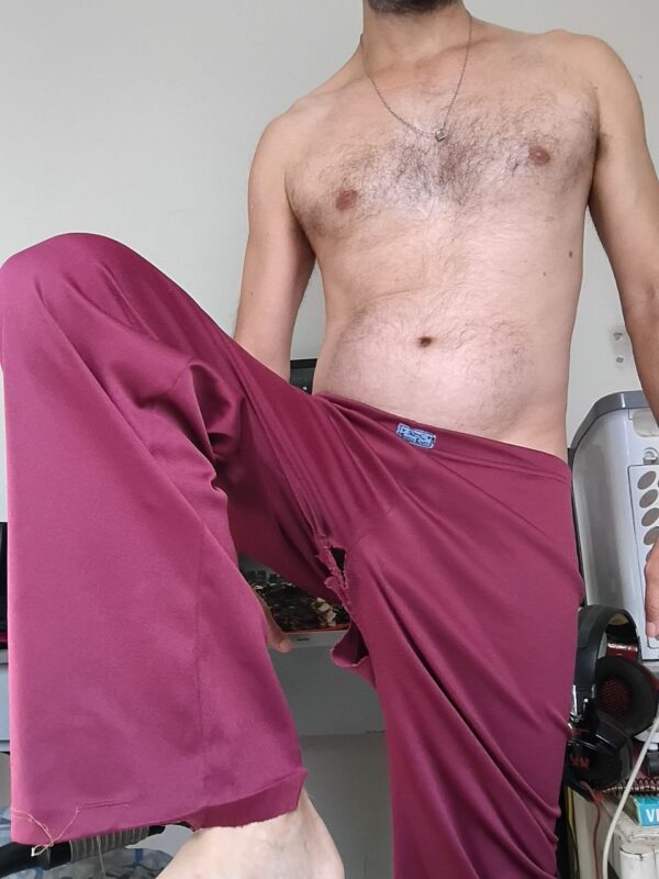 Calça Pijama Vermelha M/G Salto Livre - Imagem 3