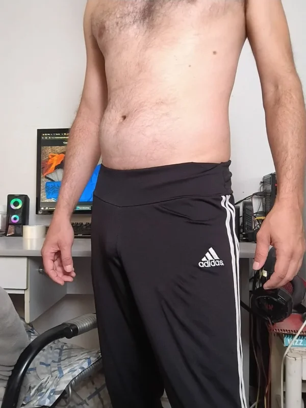 Calça Legging Preta G Adidas - Imagem 3