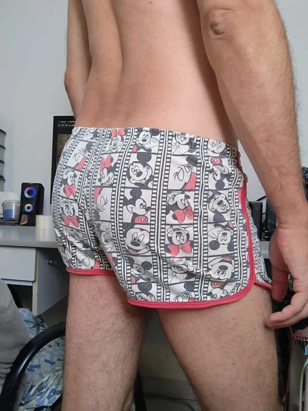 Short Pijama Branco Estampado Mickey Minnie P Disney - Imagem 2