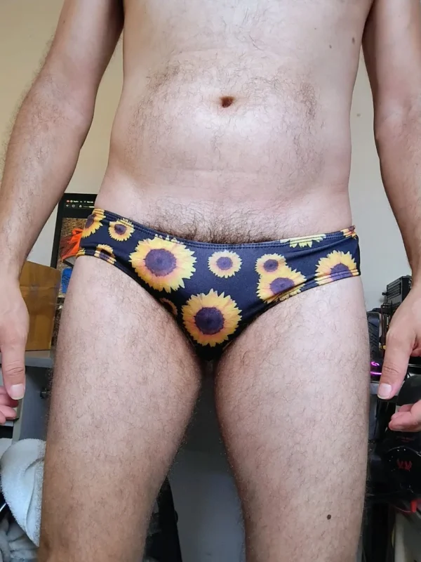 Sunga Biquíni Preta Estampada P