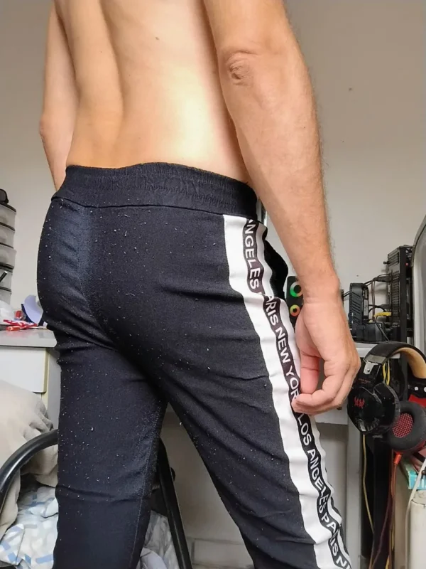 Calça Abrigo Preta P - Imagem 2