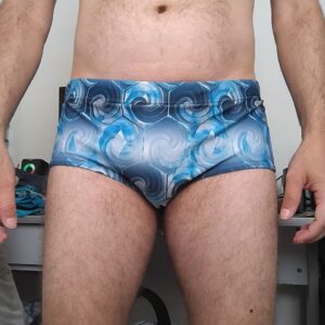 Sunga Sungão Azul Estampada M/G Primicia