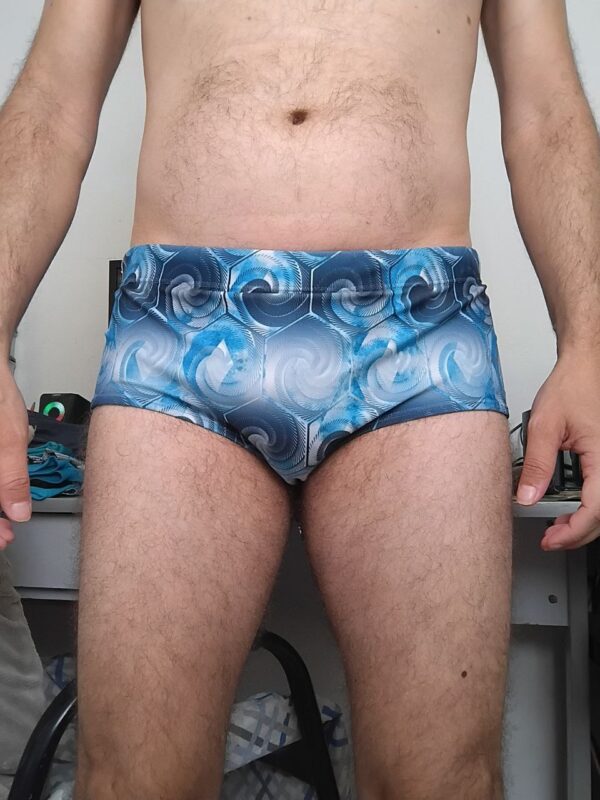 Sunga Sungão Azul Estampada M/G Primicia