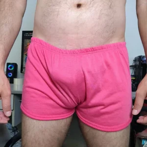 Short Pijama Rosa P/M