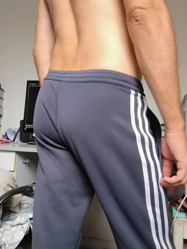 Calça Abrigo Cinza P/M Adidas - Imagem 2
