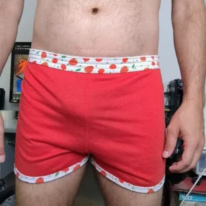 Short Pijama Vermelho P