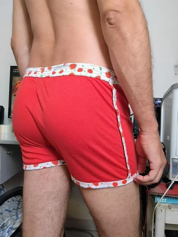 Short Pijama Vermelho P - Imagem 2