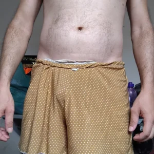 Short Pijama Vermelho Estampado G