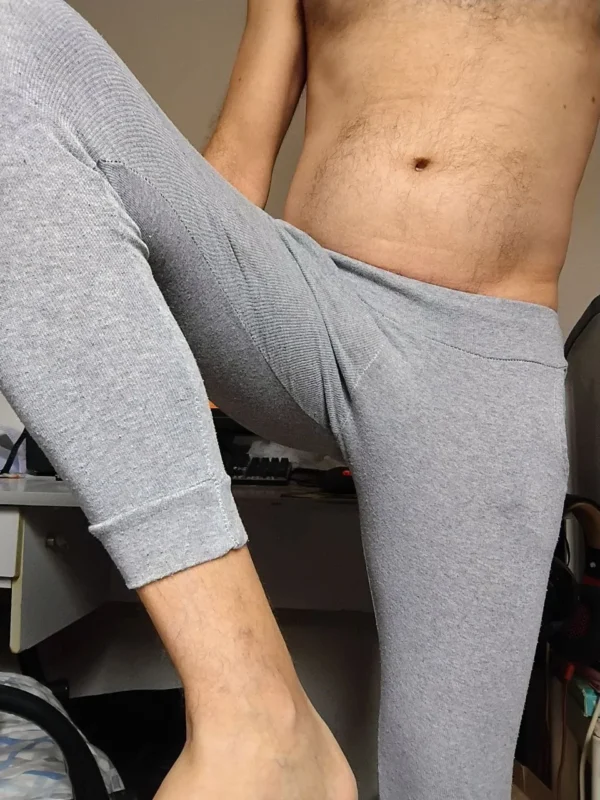 Calça Abrigo Cinza Claro PP - Imagem 3