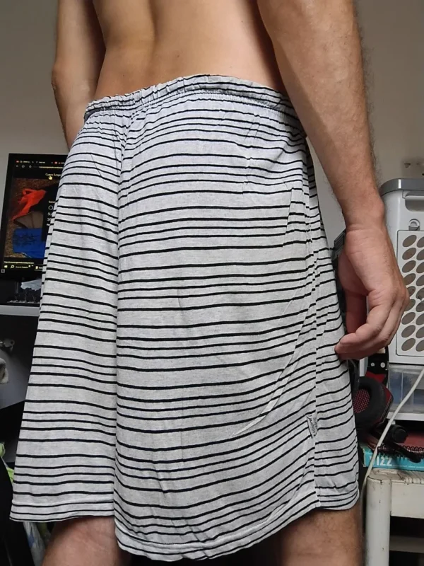Bermuda Pijama Cinza Listrada GG - Imagem 2