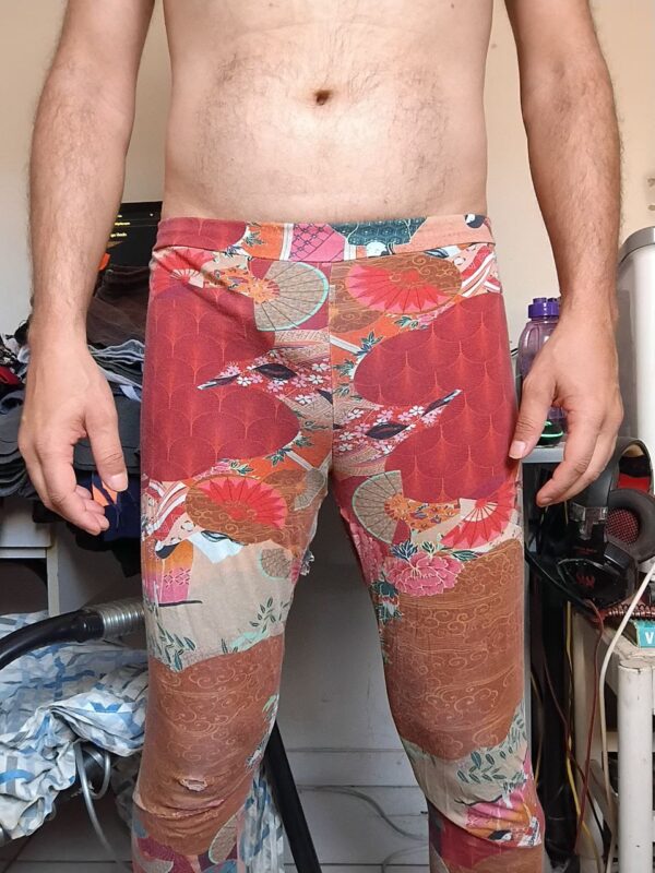 Calça Pijama Vermelha Estampada M