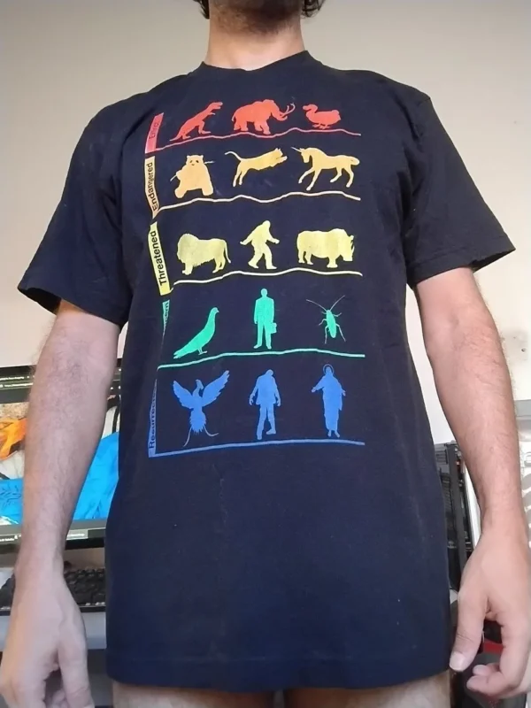 Camiseta Manga Curta Preta GG