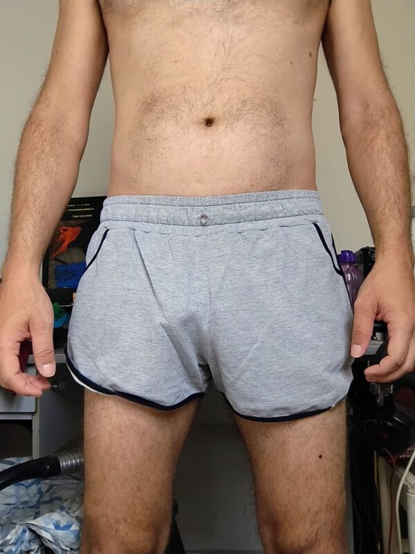 Short Esportivo Cinza P/M