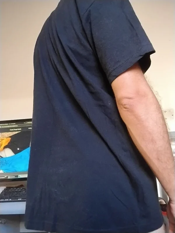 Camiseta Manga Curta Preta GG - Imagem 2