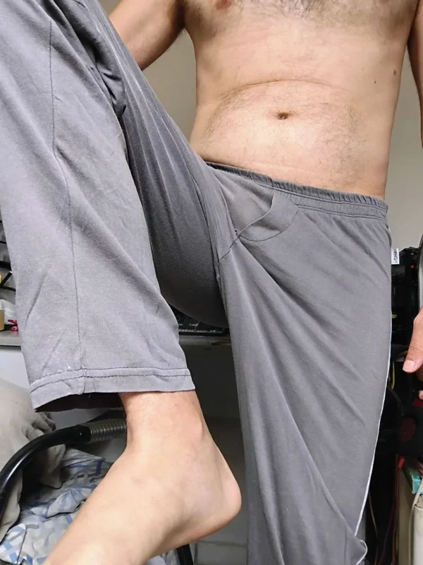 Calça Pijama Cinza M/G Hering - Imagem 3
