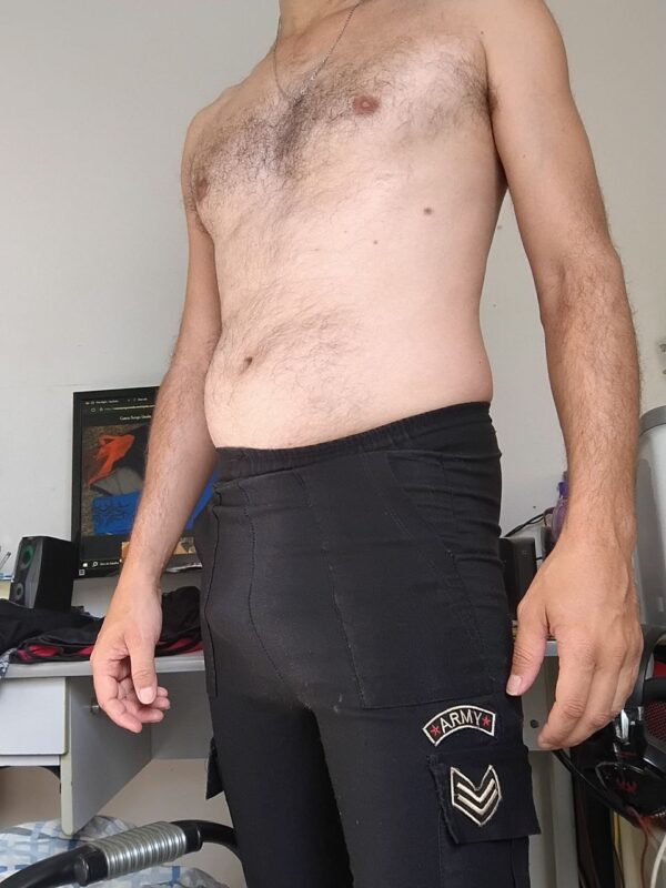 Calça Cargo Preta P - Imagem 3