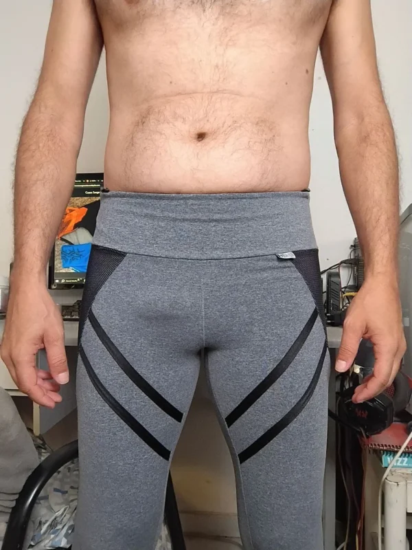 Calça Legging Cinza P Addiction