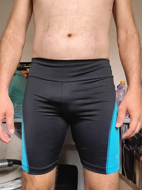 Bermuda Legging Preta P/M Tex