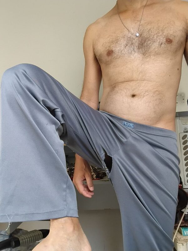 Calça Pijama Cinza M/G Salto Livre - Imagem 3