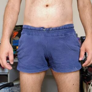 Short Azul P Sol & Siglas