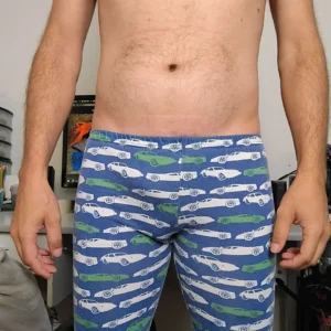 Calça de Pijama Azul Estampada XP Adventure
