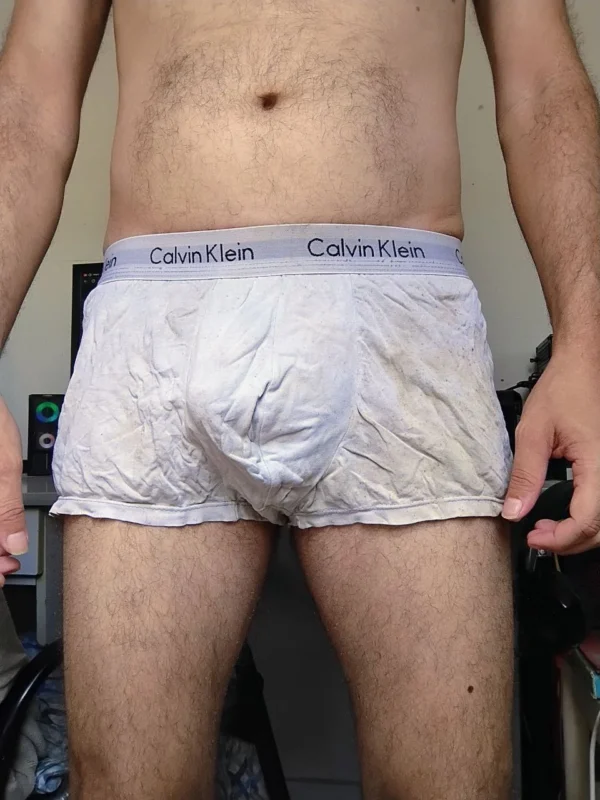 Cueca Boxer Branca M/G Calvin Klein