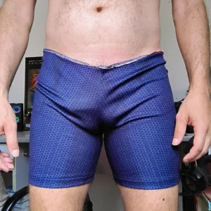 Cueca Boxer Azul P/M