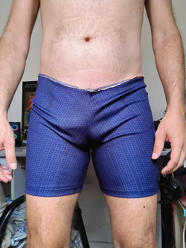 Cueca Boxer Azul P/M