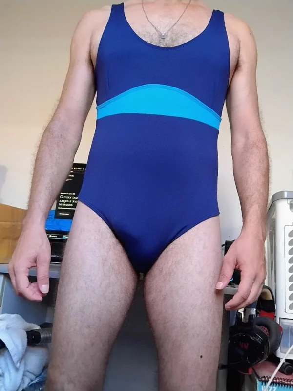 Maiô Esportivo Azul M