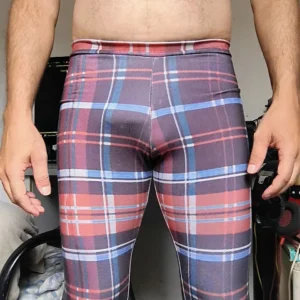 Calça Legging Colorida Xadrez XP