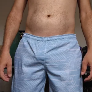 Bermuda Casual Azul Estampada M/G Ogochi
