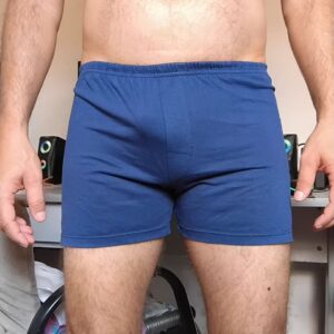 Cueca Boxer Azul P/M