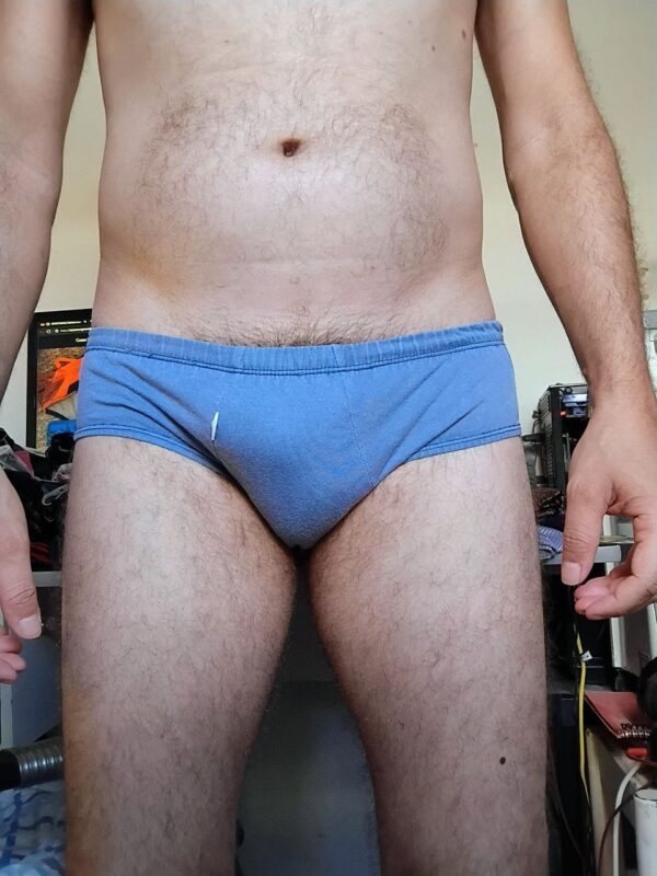 Cueca Slip Azul P