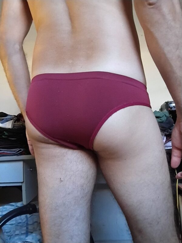 Cueca Tanga Marrom P/PP - Imagem 2