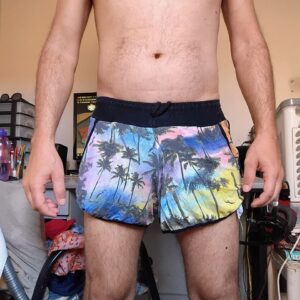 Short Casual Colorido Estampado M