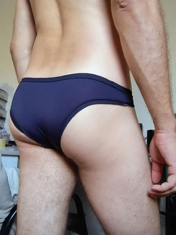 Cueca Tanga Preta P - Imagem 2