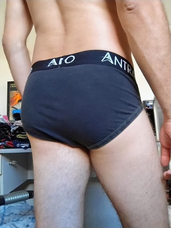 Cueca Slip Preta P/M Antrato - Imagem 2