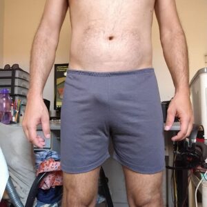 Bermuda Pijama Cinza P