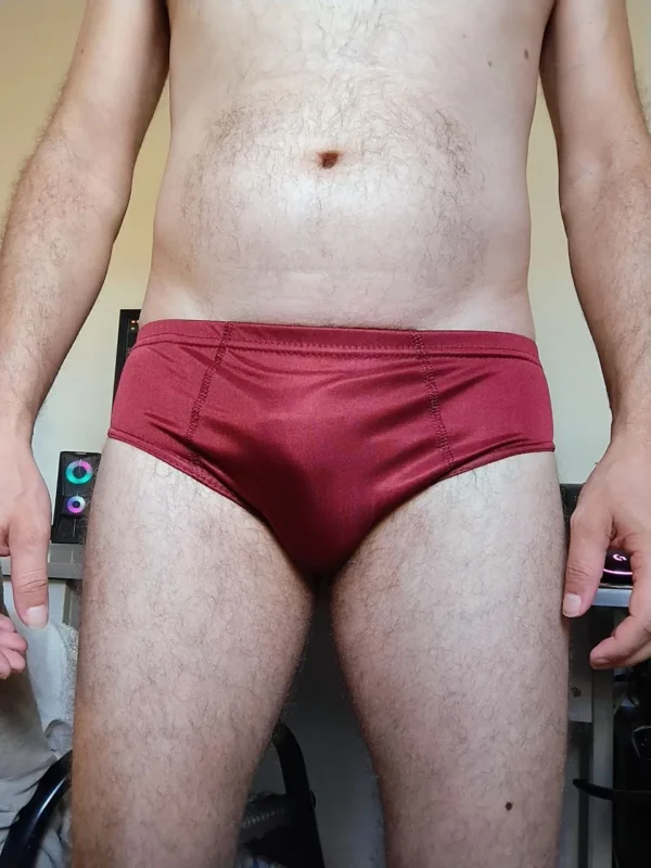 Cueca Slip Vermelha P Games