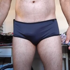 Cueca Sungão Preta P/M