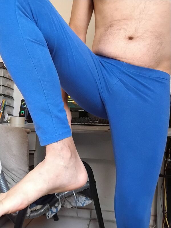 Calça Legging Azul M Danifer - Imagem 3