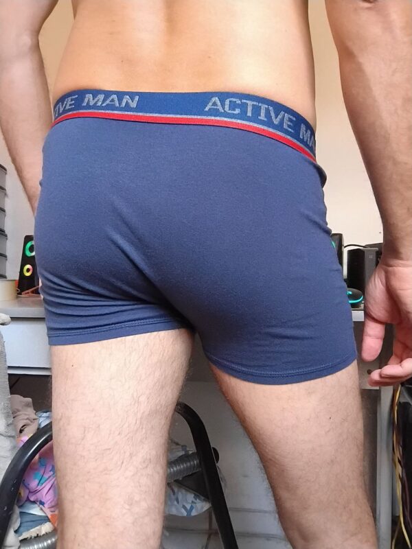 Cueca Boxer Preta P/M Active Man - Imagem 2